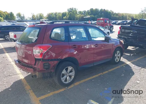 2016 Subaru Forester 2.5I z USA, uszkodzony, nr VIN JF2SJABC5GH538709